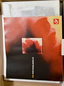 2011/2021 België, Europa en wereld cijfer + gekleurde velletjes van de blokken, zm (OBP ++€2.500)