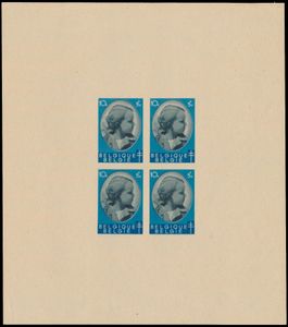 STES 4335 Proef (groot formaat), centrum groen en frame leigrijs (blauwig)