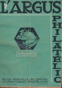 L'Argus Philatelic, diverse uitgiftes tussen 1947 en 1948 ingebonden in 1 boek; ingebonden/gelijmd; Frans; harde kaft; in redelijke staat