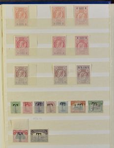 1891/1982 Verzameling waarbij telefoonzegels **/*, TX **, preo's ** (o.a. 375A/76 **), bagages - reisgoed **/*, F 187 **, in insteekboek, zm/m