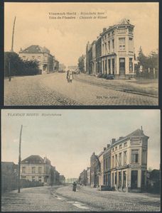 Rijselsesteenweg, w.o. Café 't Spieken (6 stuks)