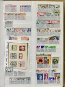 Diverse gebieden, w.o. Groot-Brittannië, Kanaaleilanden, Man, Cyprus, Malta en Ierland, 7 insteekboeken vanaf semi-klassiek, waarbij volledige reeksen, m/ntz