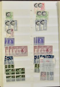 1916/1962 Large stockbook of unused and cancelled stamps, large quantity of stamps including Red Cross, vf/f/to be checked