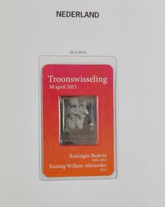 1998/2013 Uitgebreide verzameling in 2 Davo albums, zm (Hoge frankeerwaarde)