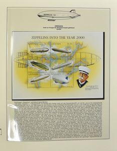 1996/1999 Kleine verzameling (**/PWST/FDC), in speciaal uitgifte album, zm
