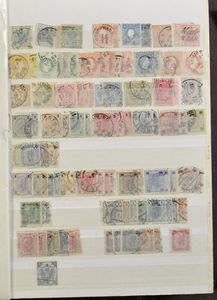 Diverse landen, w.o. Nederland, Luxemburg, Liechtenstein en Oostenrijk, verzameling vanaf klassiek, overgrote meerderheid gestempeld, met volledige reeksen en stempels, m/ntz