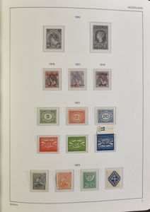 1872/1997 Verzameling in Importa album met betere reeksen postfris, w.o. kind, en face, zm