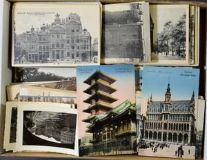 Diverse plaatsen, w.o. Brugge, Brussel, enz. (+/-320 stuks)