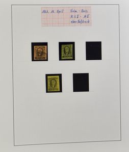 Verzameling Mexico in album + Noord- en Zuid-Amerika in insteekboek (vooral USA), zm/m/ntz