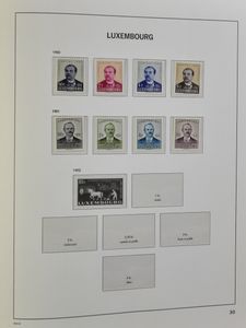 Tussen 1865 en 2008, niet volledig in 3 Davo LX, vanaf 1940 vrijwel alles postfris, zm/ntz