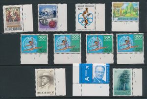 Tussen jaren '60 en '80, verzameling plaatnummers, vele volledige reeksen met alle plaatnummers, maar mooi voor aan te vullen, zm