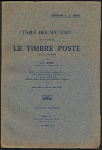 Table de matières de la revue le Timbre-Poste, october 1926 (3 stuks); J.B. Moens; Philatéliste Belge; gedruckt; Französisch; 36 Seiten; Softcover; in recht gutem Zustand