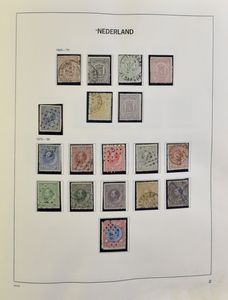 1852/1984 Verregaand volledige verzameling in 2 Davo albums zonder 