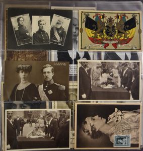 Diverse in moderne klasseur, w.o. wat moeilijkere kaarten + iets varia (+120 stuks)