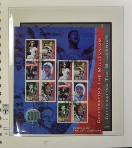 1922/2006 Verzameling in 4 Lindner albums, startverzameling, zm/m