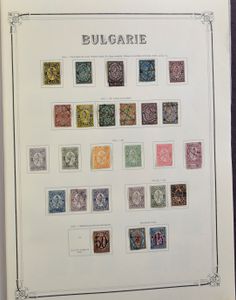 1879/1990 Verzameling in Yvert album (zonder buitenkaft) met veel klassiek, w.o. betere zegels, na te zien op stempels, e.a., incl. strafport, zm/m