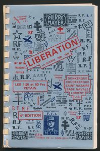 Catalogue des Timbres de la Libérations - La Guerre 1939/1945 (4° edition); Pierre Mayer; gedrukt; plastic spiraal; Frans; 122pag.; zachte kaft; in goede staat
