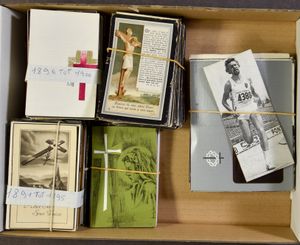 Doodsprentjes, alle periodes (Honderden stuks)