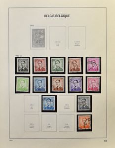 1858/1990 + back of the book, 8 Davo (w.o. 4 LX), voor 1960 weinig gevuld, interessant voor aanvulling, zm/m/ntz