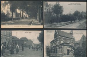 Mortsel, zeer mooie zichten, w.o. station, straatzichten, enz. (24 stuks)