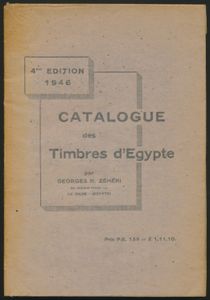 Egypte, samenstelling van 2 boekjes, 