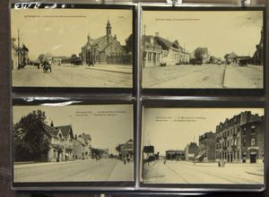 Kiel, zeer mooie verzameling, w.o. mooie zichten, veel foto's, winkels, enz. (135 stuks)