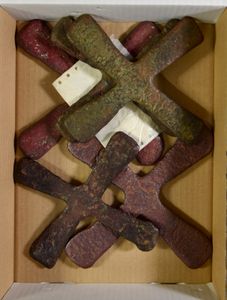 MUNTEN: Congo (DR), Katangakruisen (5 stuks)