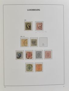1852/2013 Mooie verzameling in 3 Davo albums met interessant deel klassiek (iets gespecialiseerd), moderne periode postfris, dus veel frankeergeldig, Intellectuelen *, zm