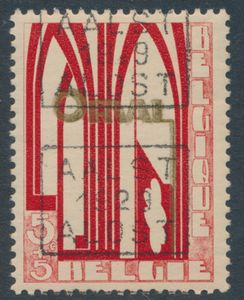 PRE 258 'Eerste Orval - 5c. rood' met stempel C, 
