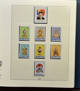 Oostblok, w.o. Roemenië, Tsjechië, Polen, etc., heel veel zegels, m/ntz