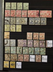 Voorraad vanaf 1913 in insteekboek met 