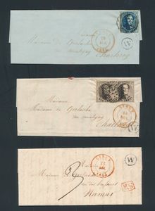 1851, Ciney, postbusletter 