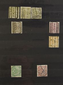 Tussen 1879 en jaar 1966, gevarieerde verzameling in stempels en kwaliteit, ideaal voor stempelzoeker, zm/m/ntz