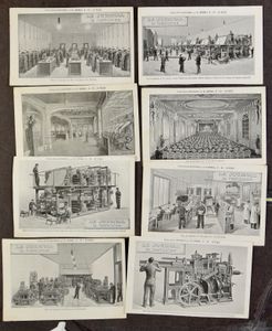 Le Journal, w.o. drukpersen (10 stuks)