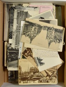 Diverse zichten, alle klein formaat (260 stuks)