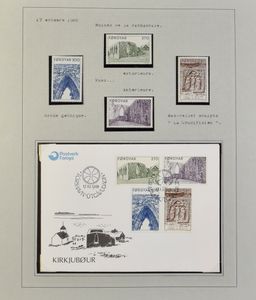 1987/1997 Verzameling in Safe ringband, reeksen en blokken met bijhorende FDC, zm