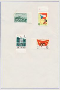 1959/1965 Verzameling bestaande uit Mi. n° 485/90, 495/510, 522/23, 557/58 en 919/26 (2 ex.), zm (Cataloguswaarde €450)