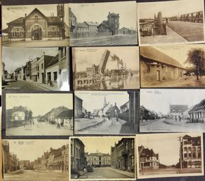 Prachtige fotokaarten, alle gelokaliseerd (16 stuks)