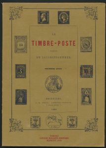 Le timbre-poste journal du collectionneur - première année (reprint); Jean-Baptiste Moens; 1970; gedrukt; ingebonden; Engels/Frans/Italiaans; 55pag.; zachte kaft; in goede staat