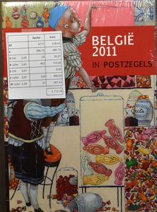 1997/2013 Verzameling in 17 jaar - filatelieboeken, zm (Frankeerwaarde: €1.772)