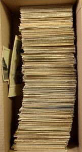 Diverse plaatsen, oude kaarten, w.o. betere (+/-1200 stuks)