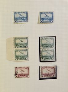 1865/1970 Verzameling SP, TG, dagbladen, TX, preo, LP in klemband, waarbij variëteiten, plaatnummers, randinscripties, zm/m/ntz