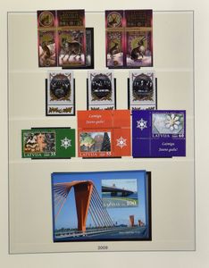 1918/2007 Verzameling in 3 albums met betere en veel modern **, zm/m/ntz