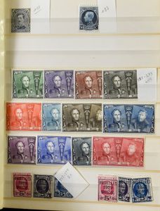 1920/1972 Samenstelling volledige reeksen en losse waarden in gemengde kwaliteit, m/ntz