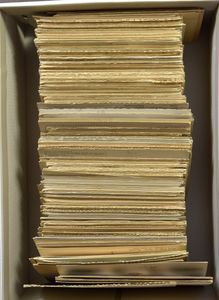 Koningshuizen en beroemde personen, oude kaarten, w.o. fotokaarten (+/-600 stuks)