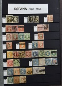 1850/2000 Verzameling in insteekboek en 2 albums met veel postfris, zm/m/ntz