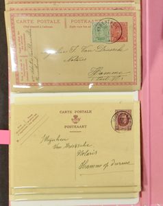 1882/1932 Samenstelling tientallen PWST, w.o. 1° wereldoorlog Duitse zijde, zm/m/ntz