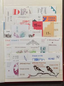 Diverse items, w.o. veel Duitsland (incl. ** t.e.m. 2010), Slowakije, incl. modern ** met veel boekjes, in 9 boeken, zm