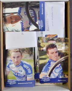 Wielrenners, w.o., Lotto, Quickstep, Mapei, enz. (+400 stuks)