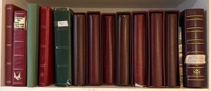 1949/1989 Verzamelingen (PWST/BK/FDC/MK) w.o. Bund, Berlijn en DDR, 40 FDC albums (ook enkele insteekboeken), overgrote meerderheid na 1960, duizenden stuks in 39 albums en 2 doosjes, vooral interessant voor de albums, zm/m/ntz
